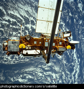 Photo of a satellite