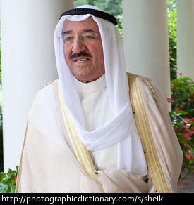 The Sheik of Kuwait.