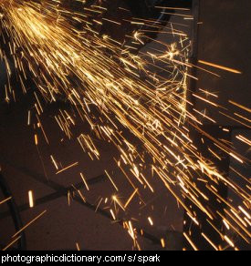 Photo of some sparks