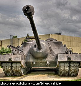 Photo of a tank