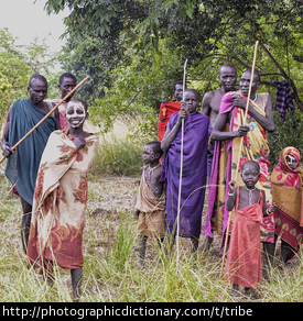 Photo of the Suri tribe