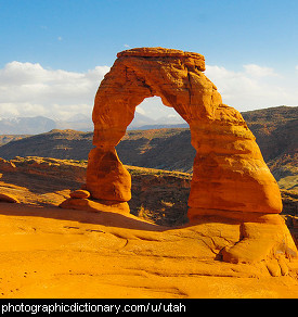 Photo of Delicate Arch in Utah