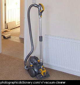 Photo of a vacuum cleaner