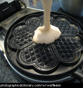 Photo of a waffle iron