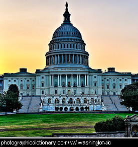 Photo of the Washington DC Capitol
