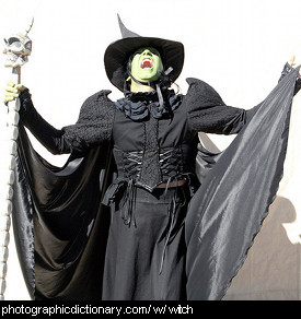 Photo of a witch