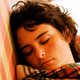 Photo of a woman sleeping