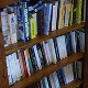 Photo of a bookshelf