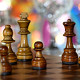 Photo of a chess game.