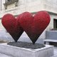 Photo of love hearts.