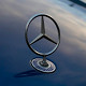 Photo of a Mercedes Benz badge