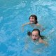 Photo of children swimming.