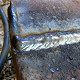 Photo of a weld