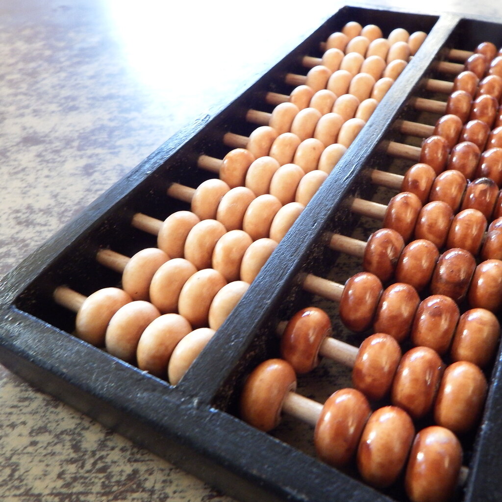 Photo of an abacus.