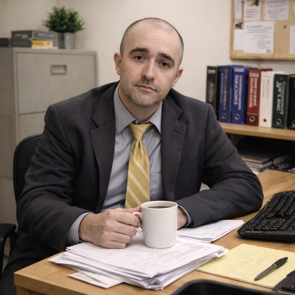 Generated image of an accountant