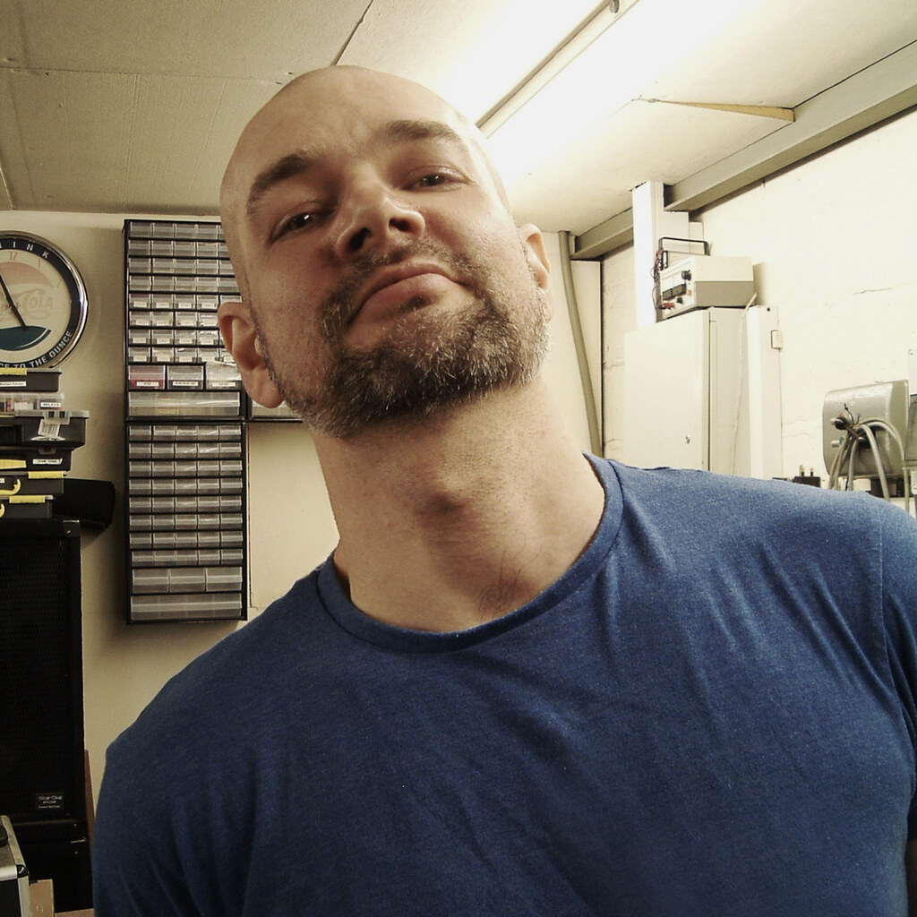 Photo of a man with a prominent Adam's apple