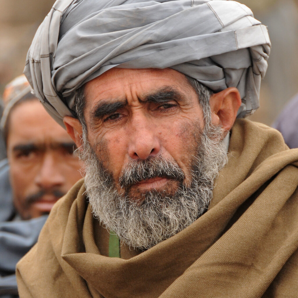 Photo of an Afghan man