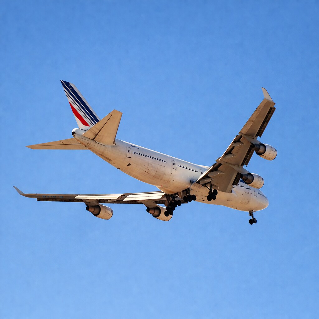 Photo of an airplane.