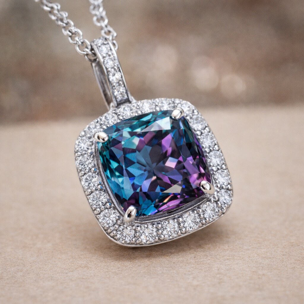 Photo of an alexandrite ring