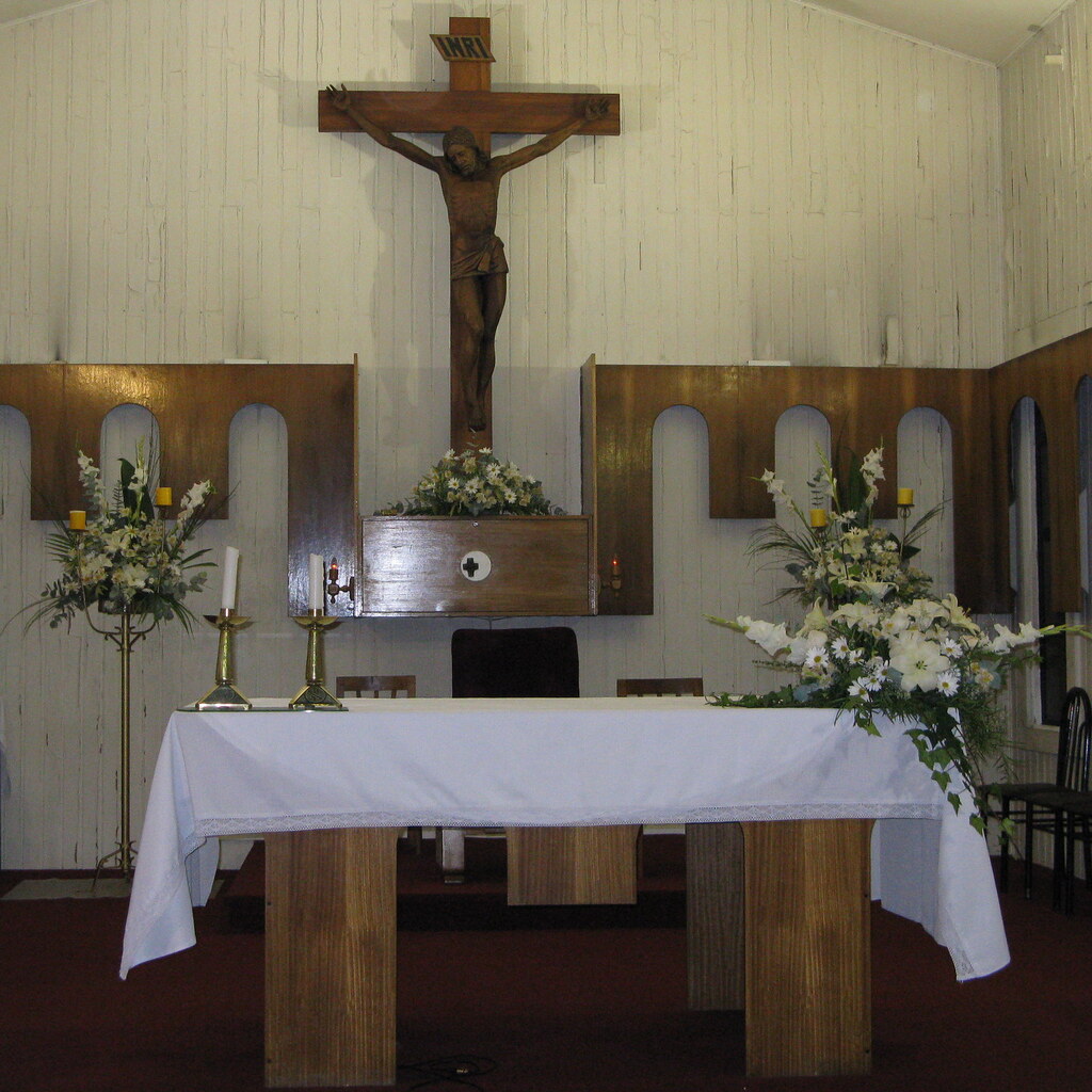 Photo of an altar