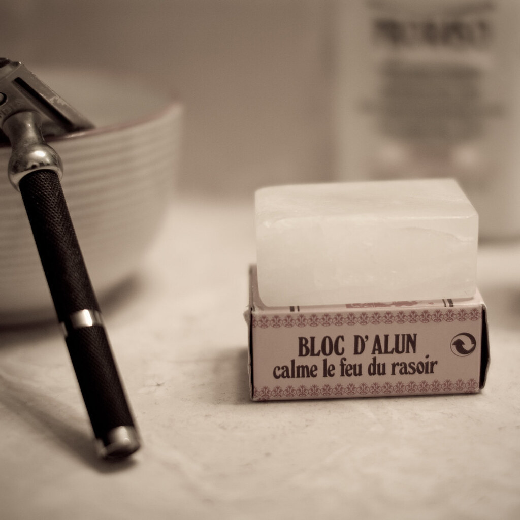 Photo of an alum block