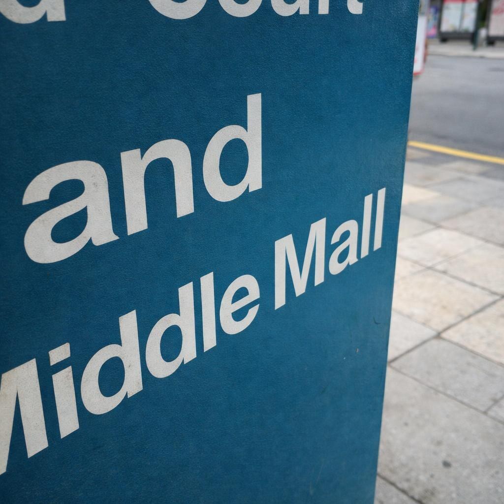 Photo of a sign saying and