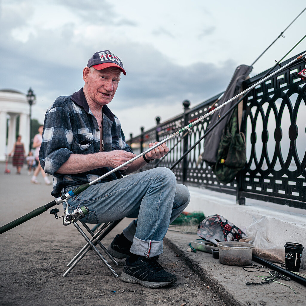 Photo of an angler