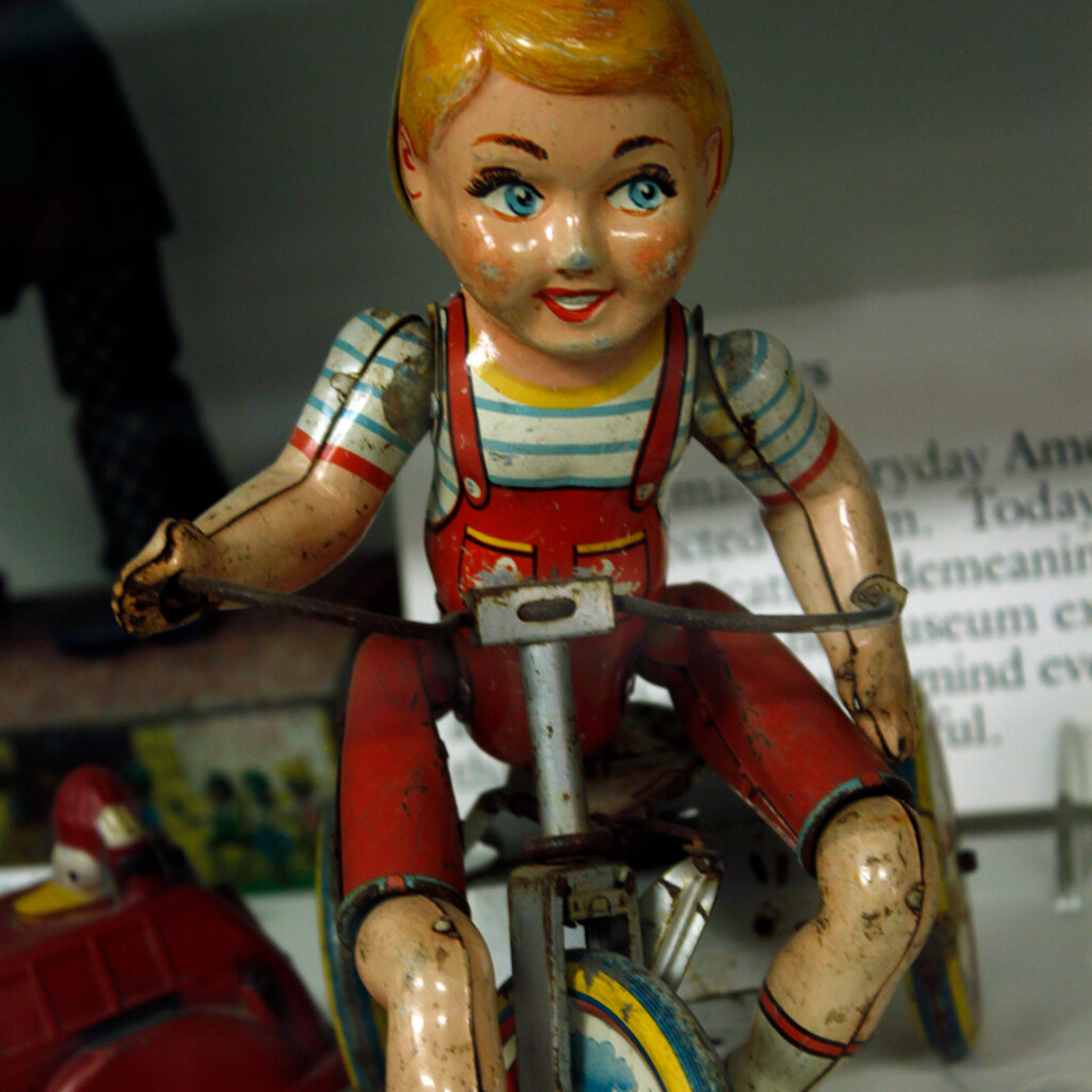 Photo of an antique toy