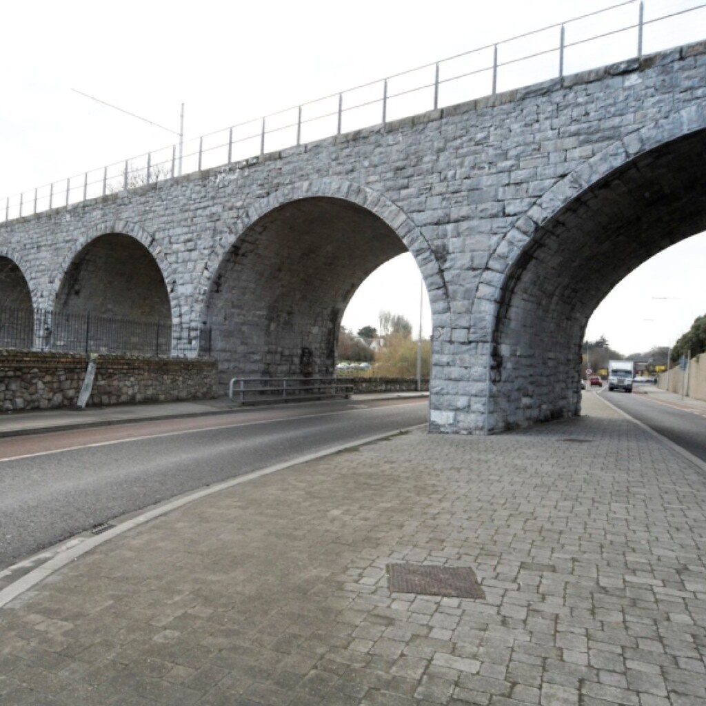 Photo of an arched bridge