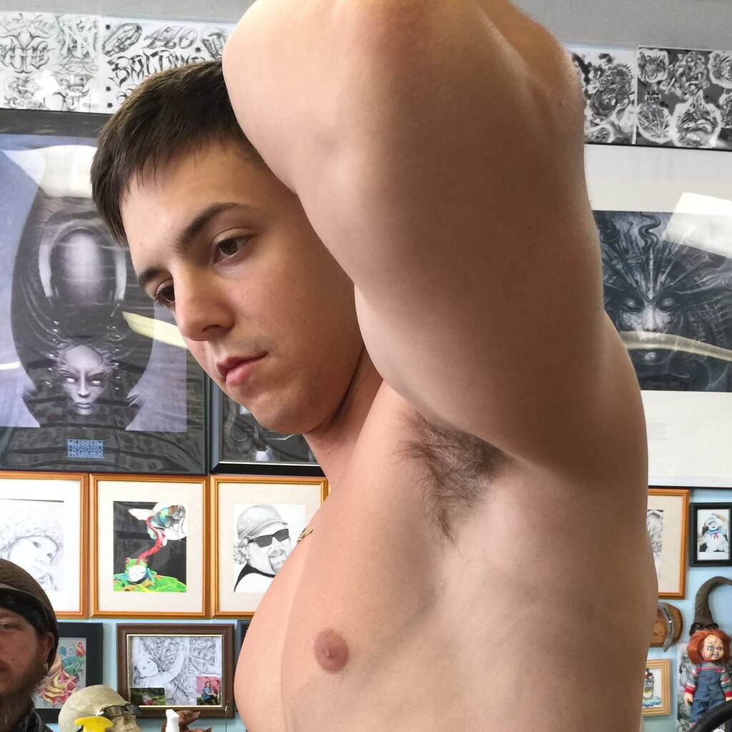 Photo of an armpit