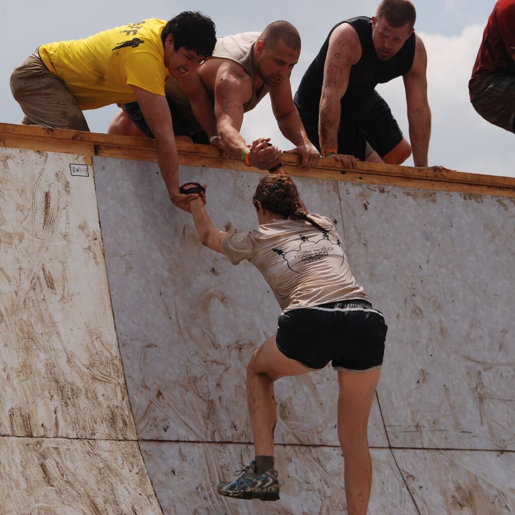 Photo of someone assisting