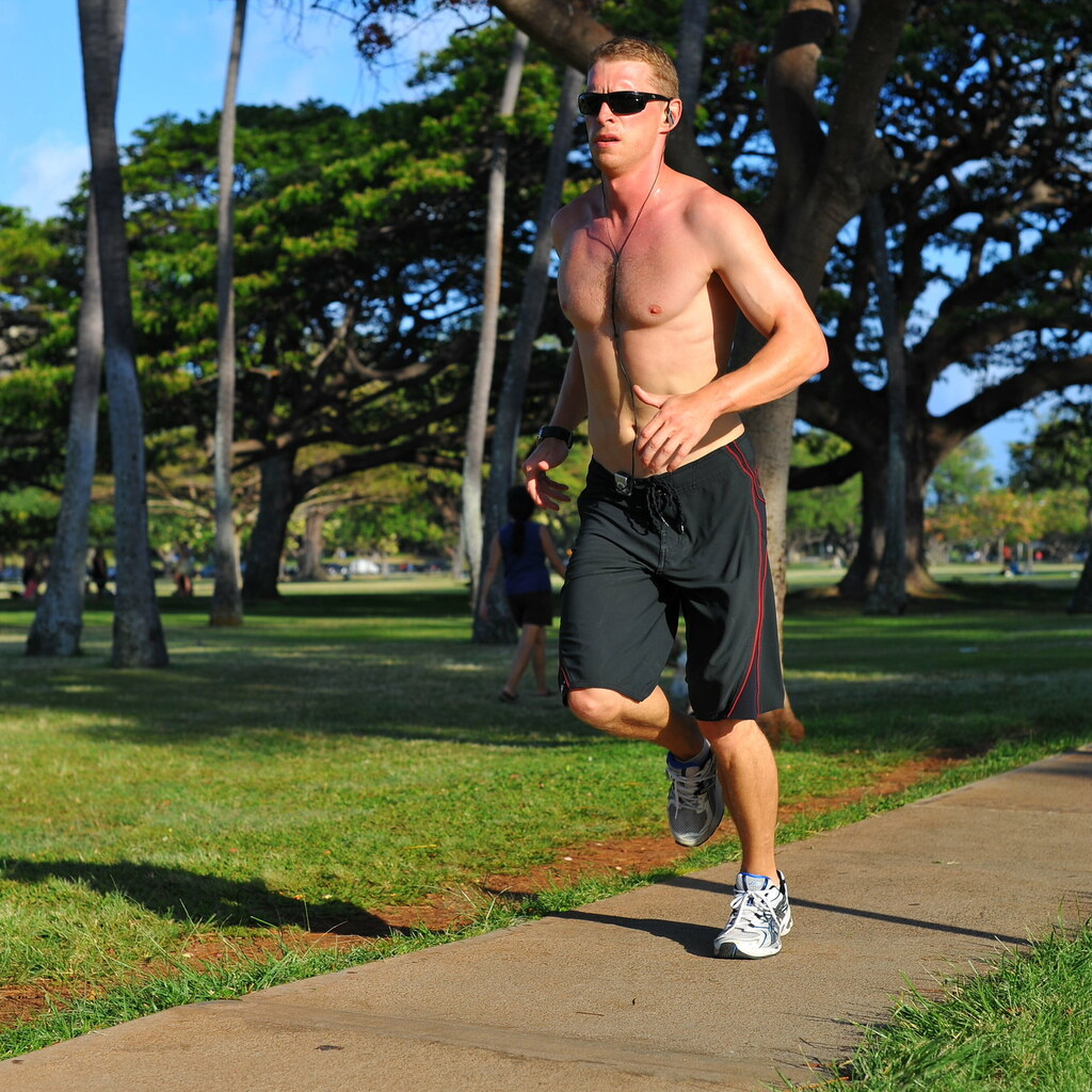Photo of a fit man