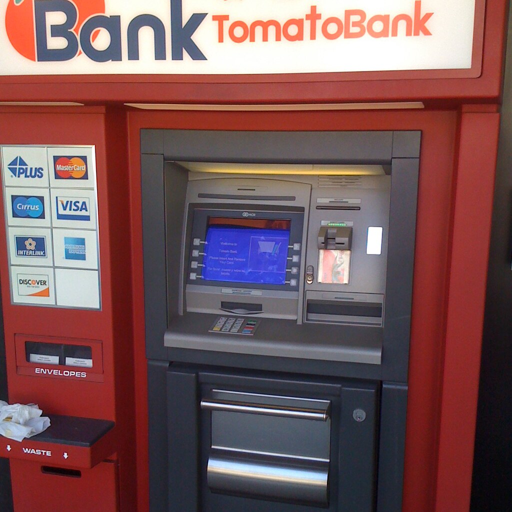Photo of an ATM