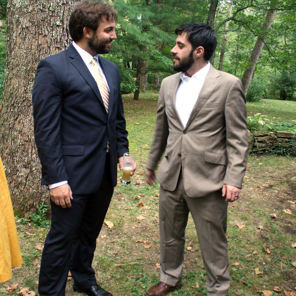 Two men in suits