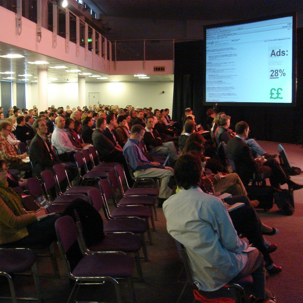 Photo of an audience