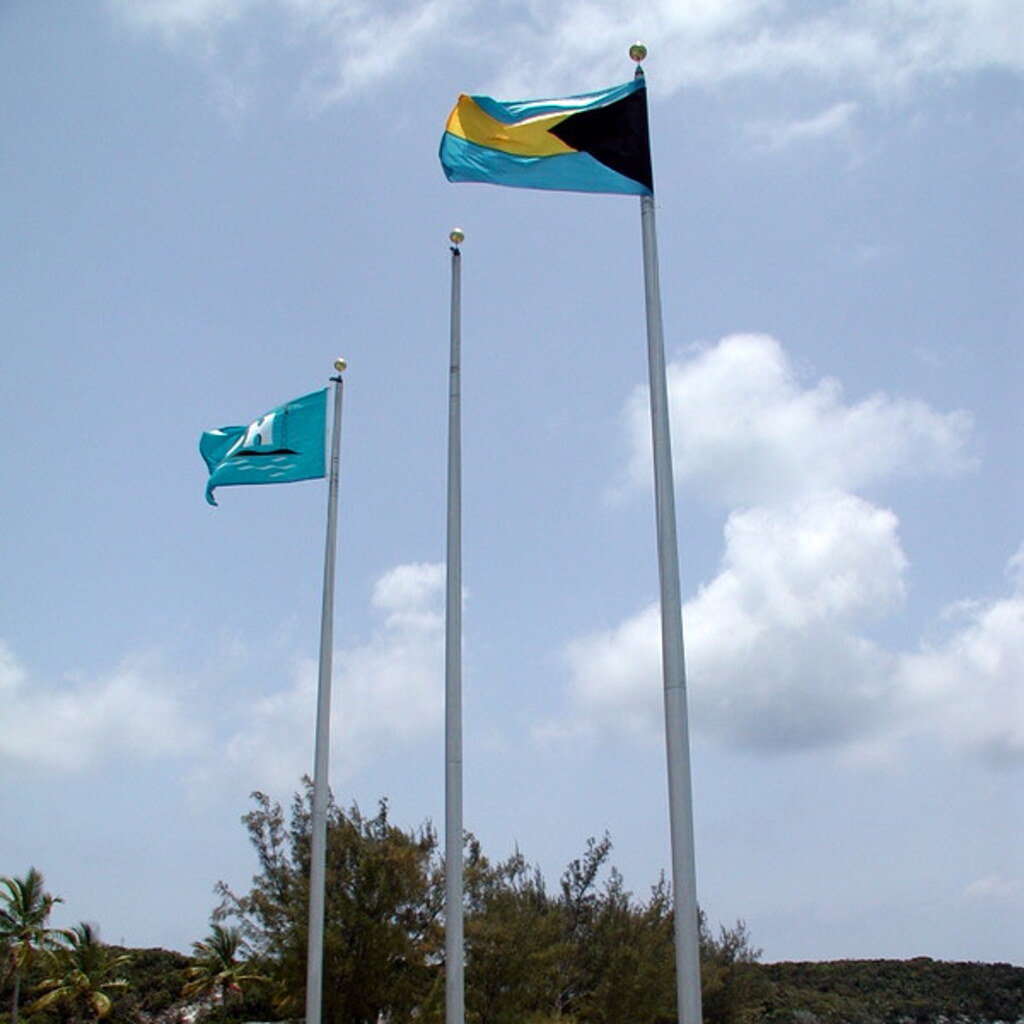 Photo of the Bahamas flag