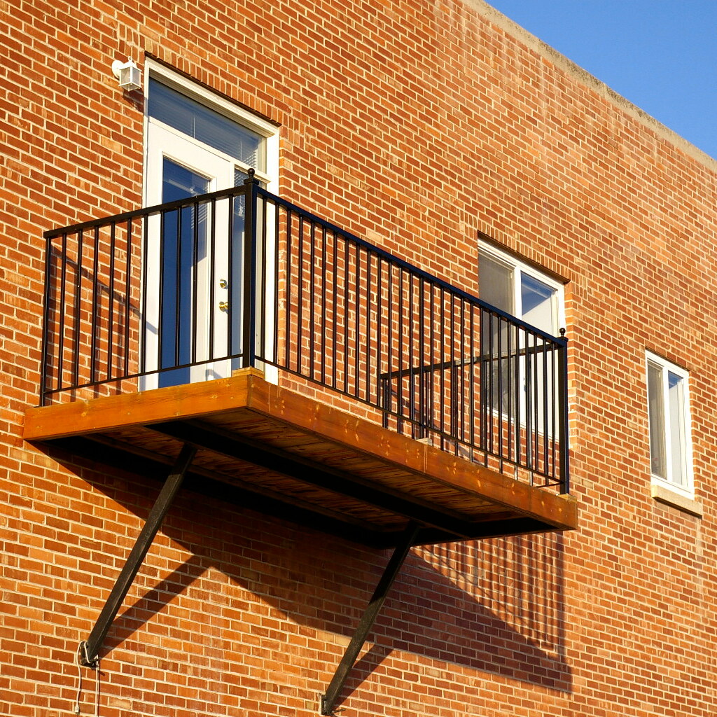 Photo of a balcony