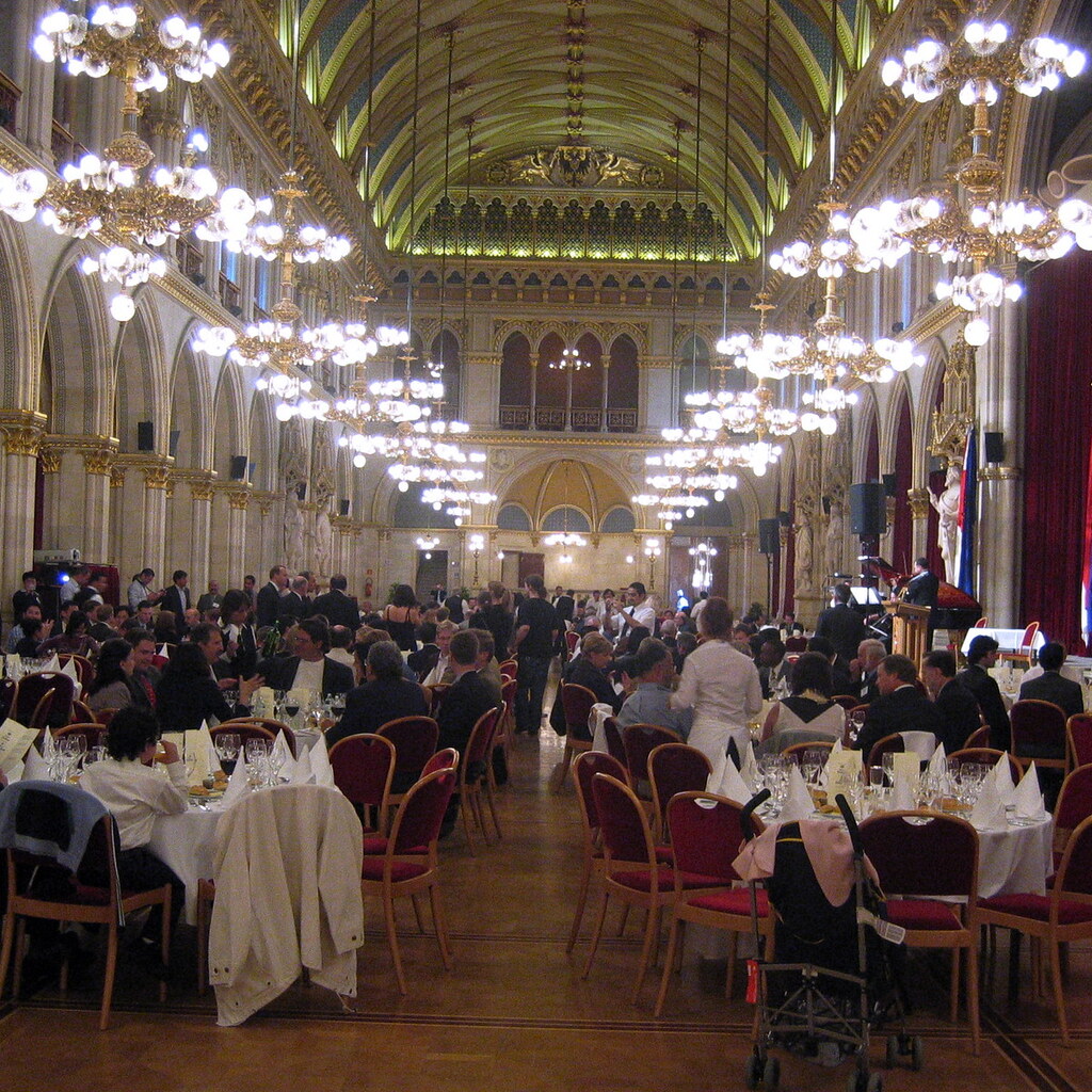 Photo of a banquet