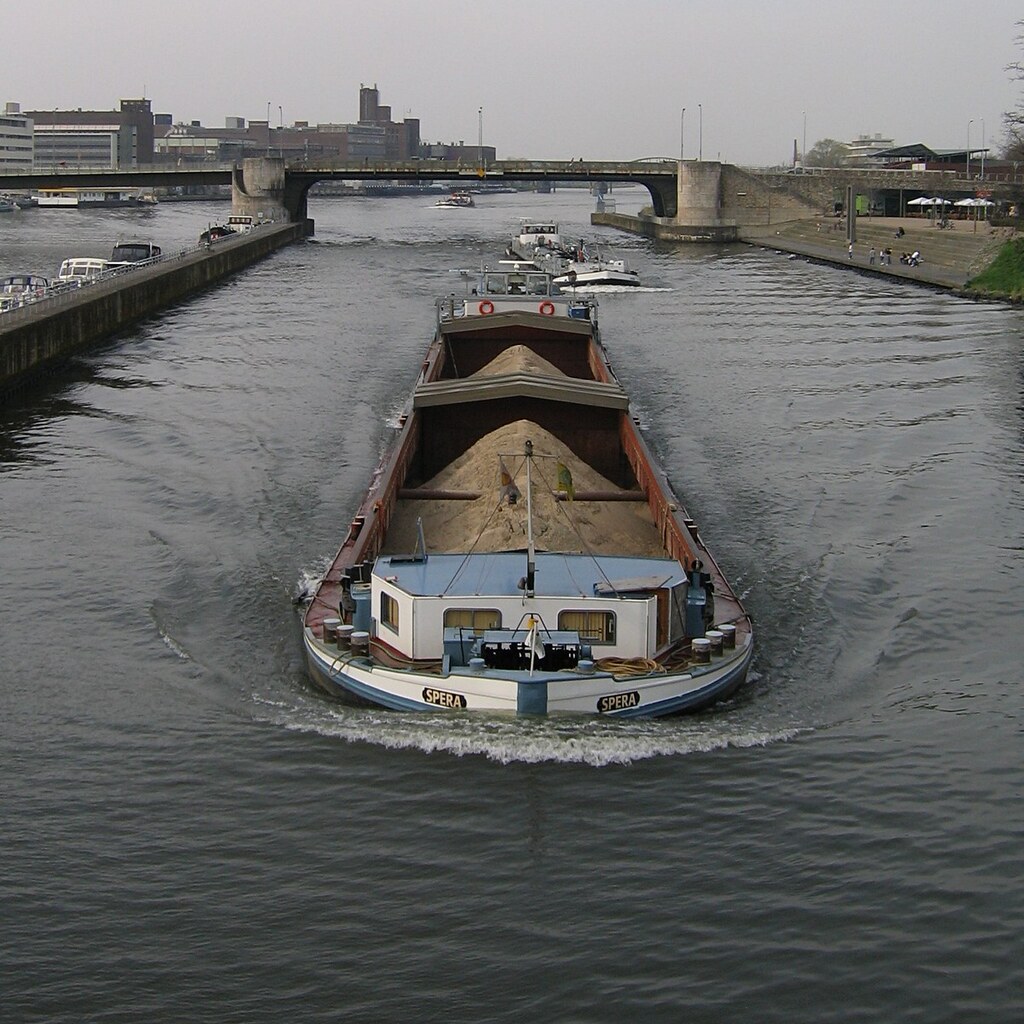 Photo of a barge