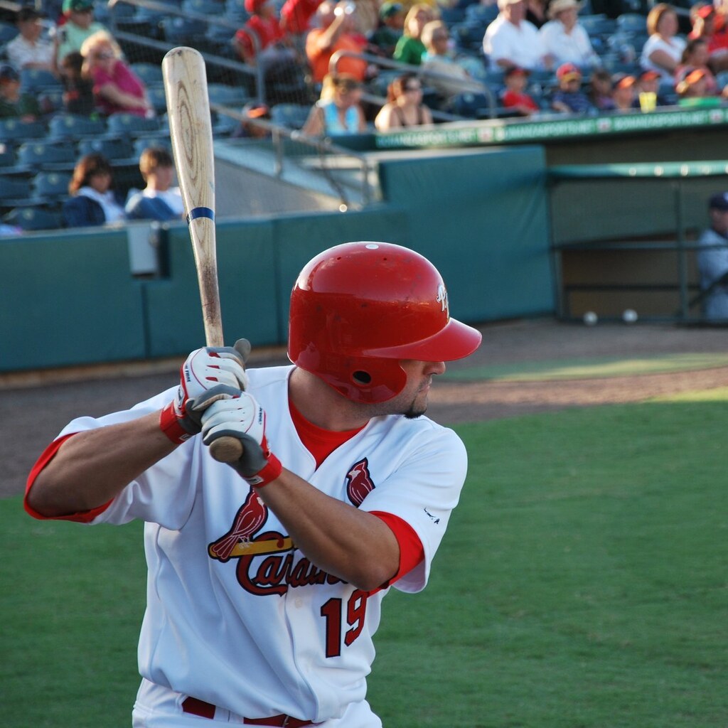 Photo of a baseball player