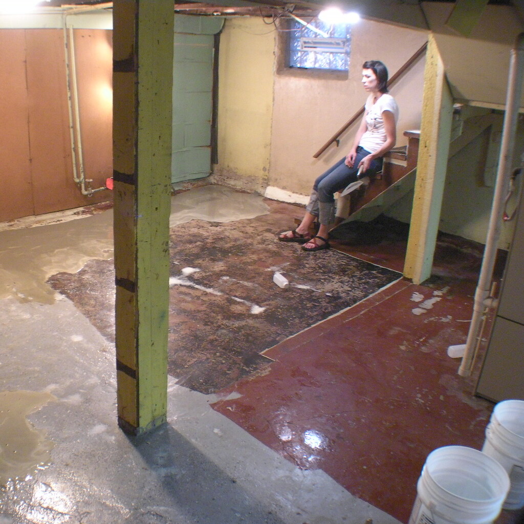 Photo of a basement