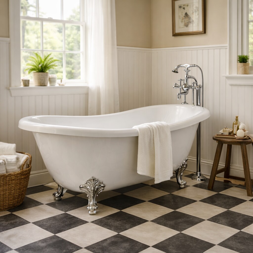 Generated image of a bath.