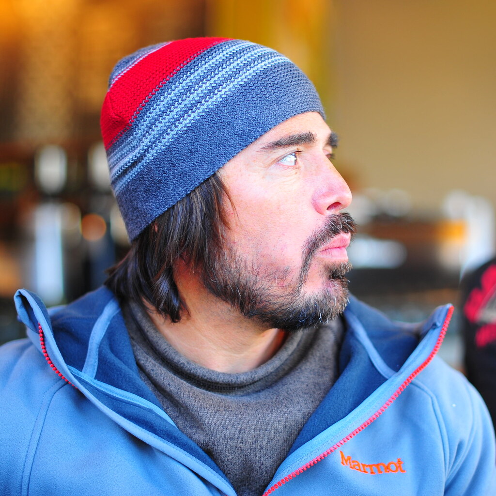 Photo of a man in a beanie