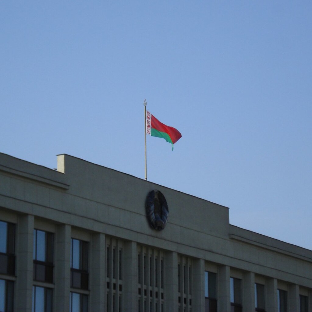 Photo of the Belarusian flag