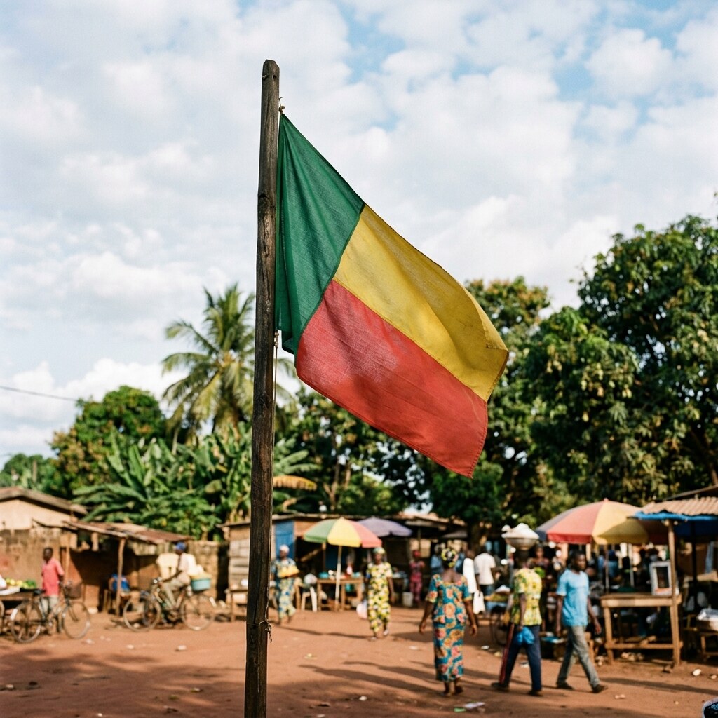 Generated image of the Benin flag