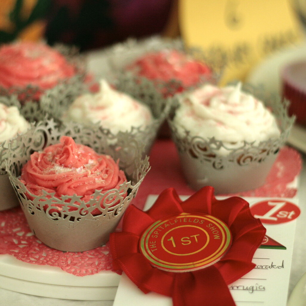 Photo of prize winning cupcakes