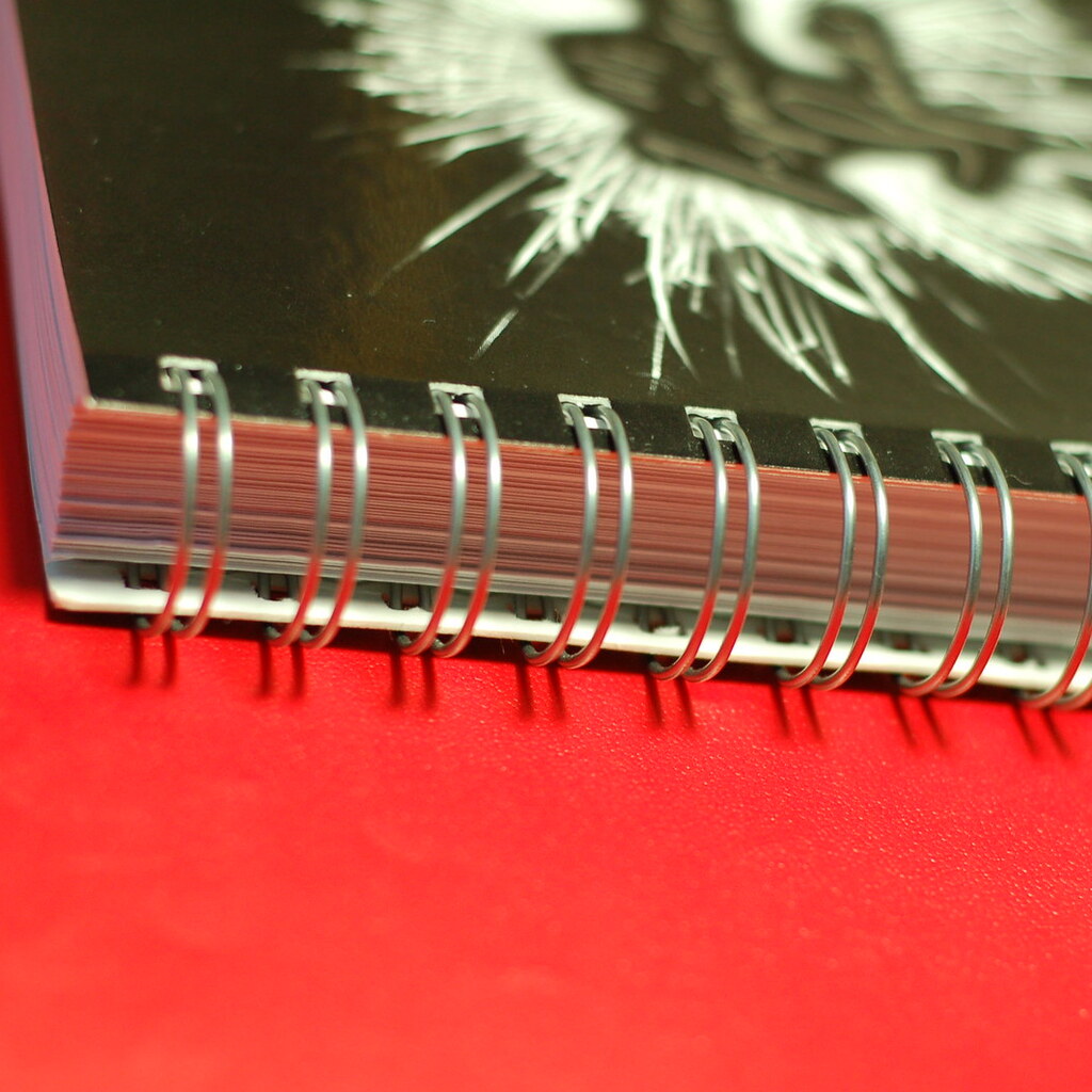Photo of a book binding