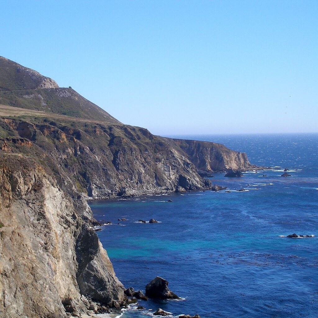 Photo of coastal bluffs