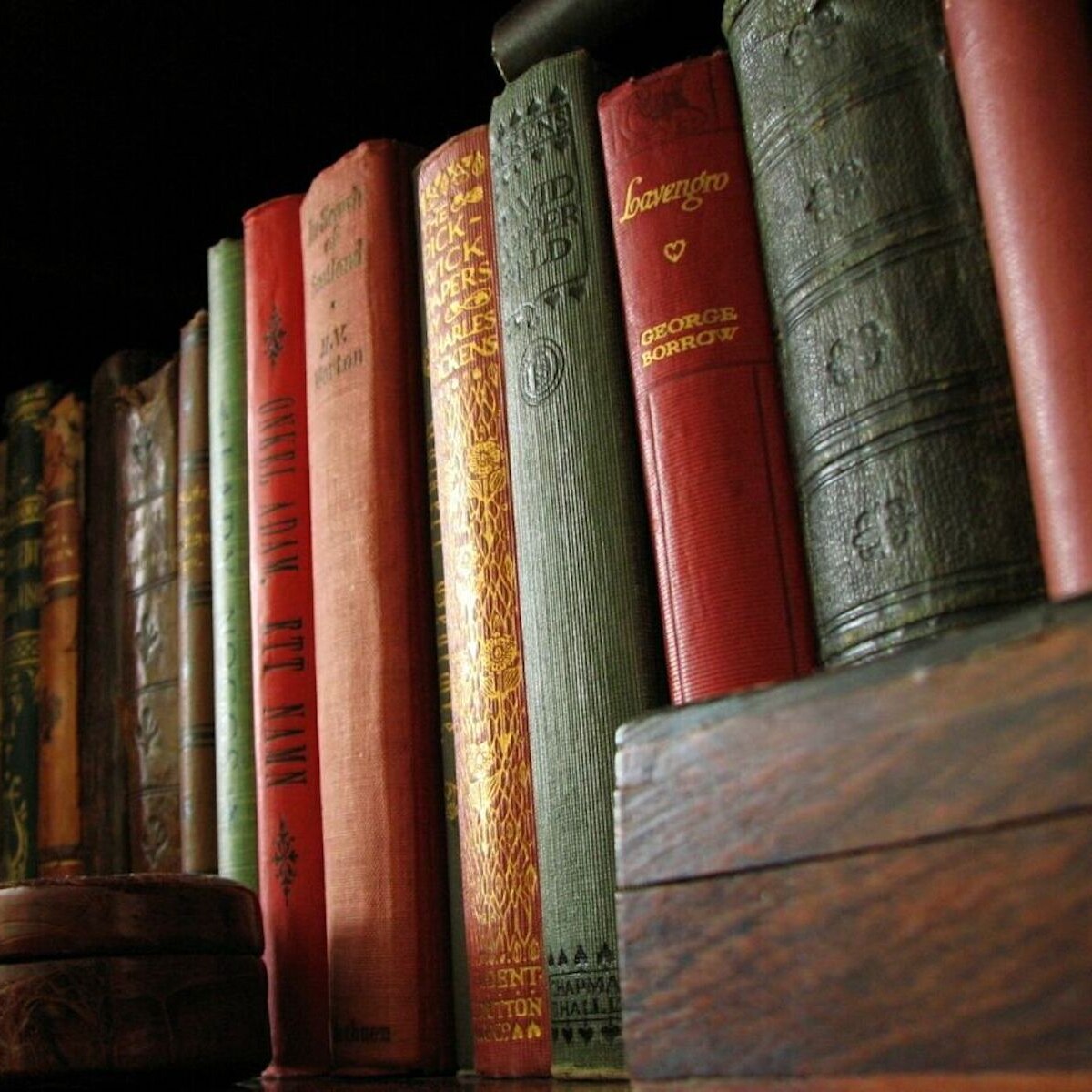 Photo of old books