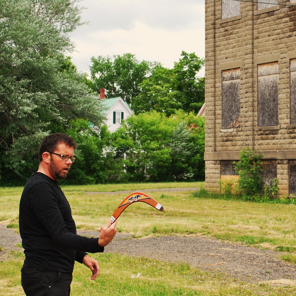 Photo of a boomerang